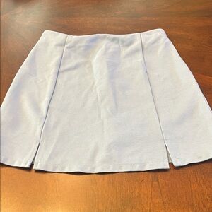 Bradely Michelle Elegant Light Blue Women's Mini Skirt
Size S